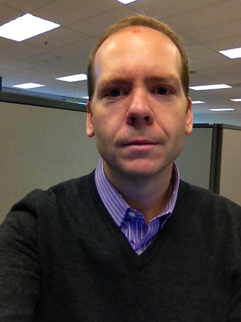 Does this purple shirt go well with the large red bump in the middle of my forehead?